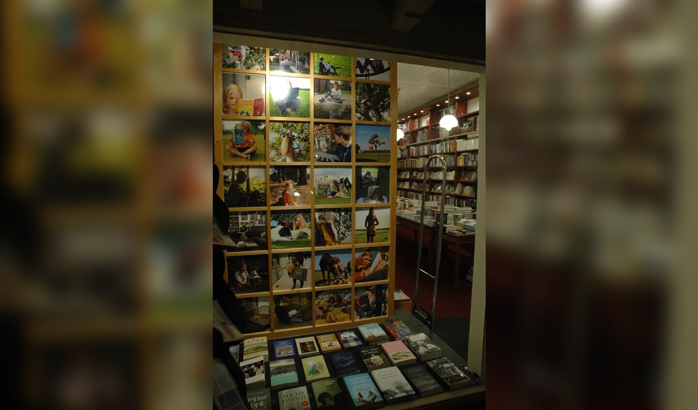 De expositie in Boekhandel Lovink. Foto: PR