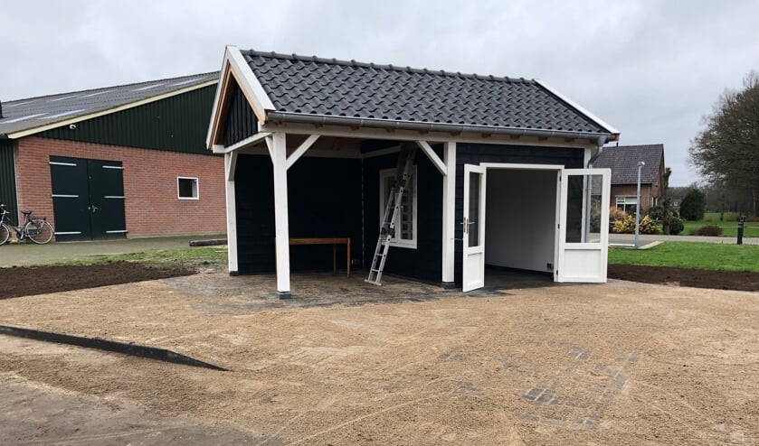 Het nieuwe eierverkoophuisje van Bas Bouwmeester. Foto: PR.