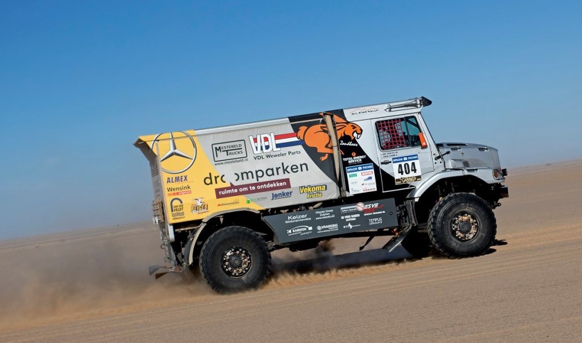 De truck van team All Star Rally. Foto: PR