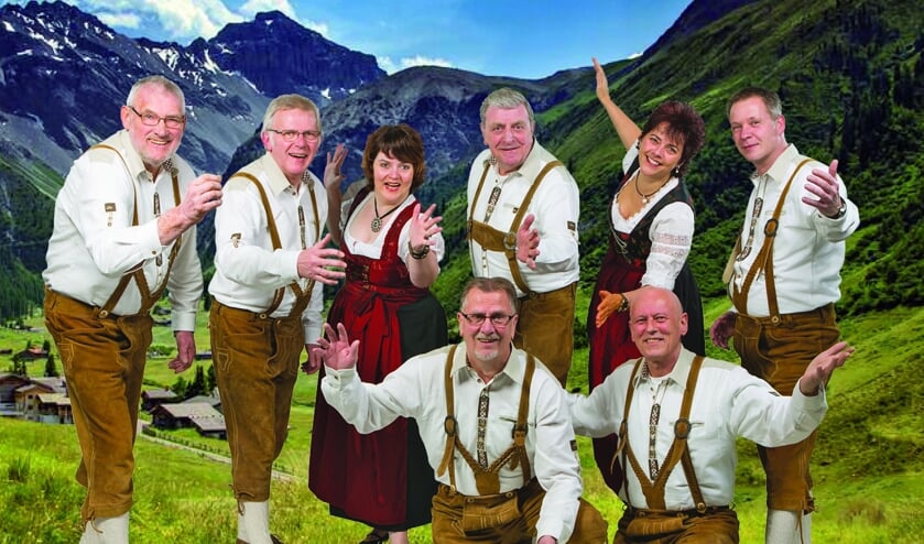 Deutsche Party met Die Slingetaler. Foto: PR