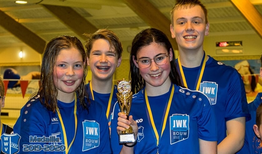 De estafetteploeg van WWVWinterswijk. Foto: PR