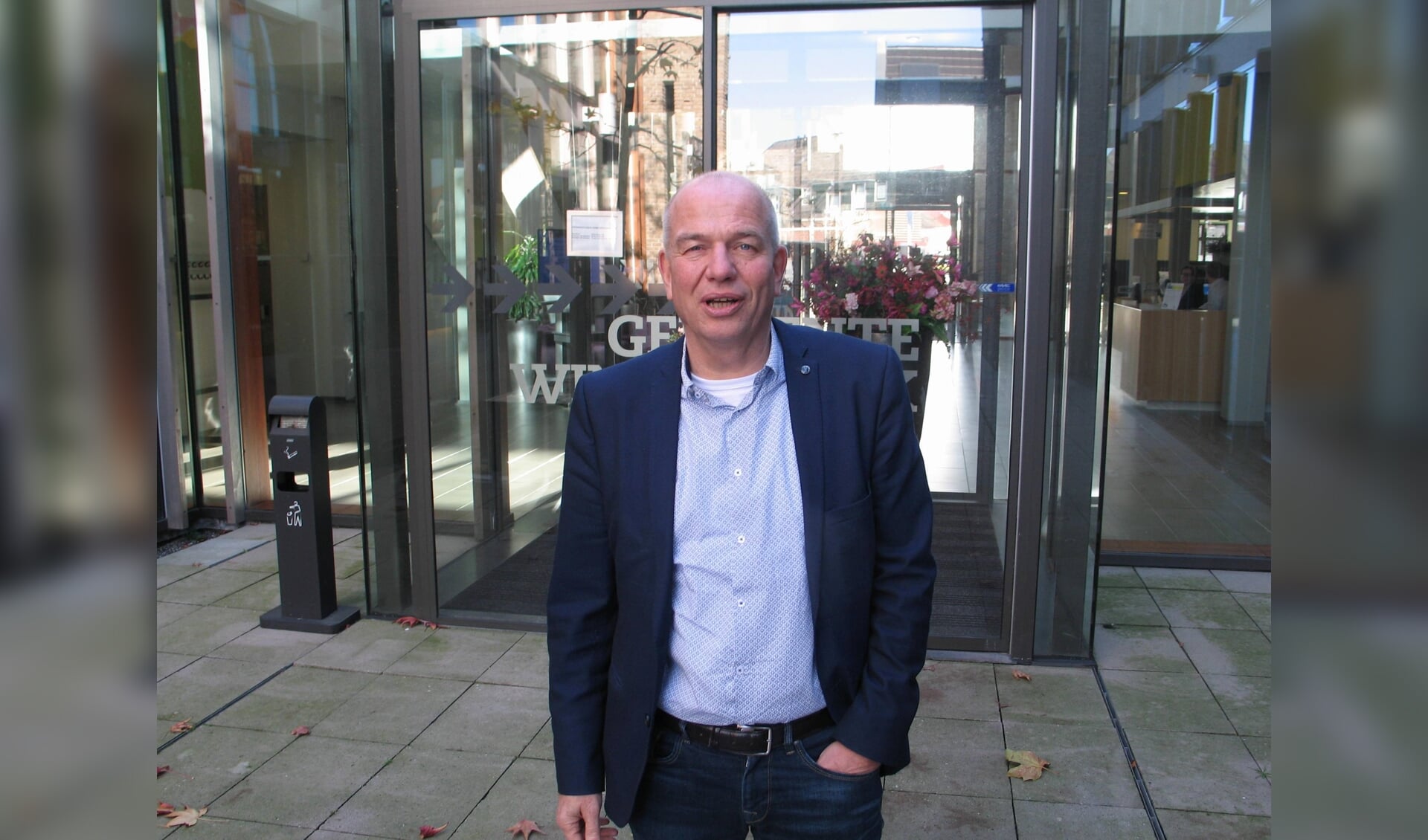 Wim Aalderink stopt vanwege gezondheid als wethouder. Foto: Bernhard Harfsterkamp