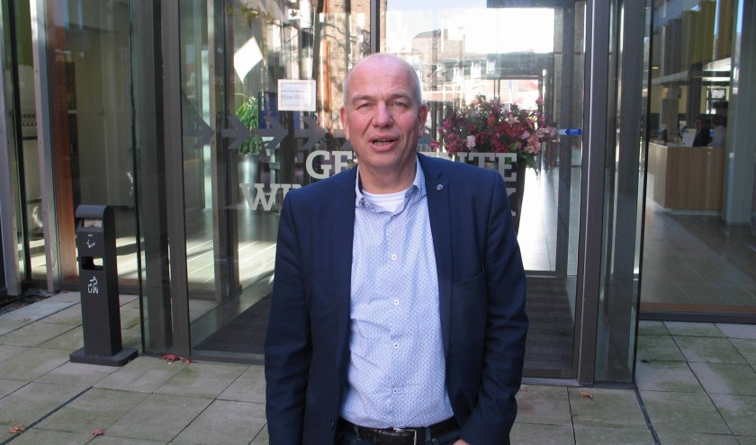 Wim Aalderink stopt vanwege gezondheid als wethouder. Foto: Bernhard Harfsterkamp