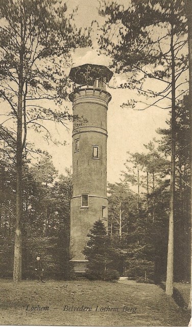 Uitkijktoren Belvédère circa 1920. Foto: PR