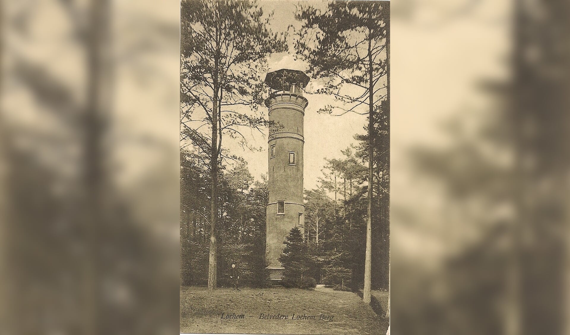 Uitkijktoren Belvédère circa 1920. Foto: PR