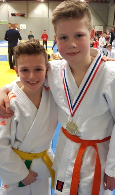 Rien Boomkamp (rechts) werd kampioen. Foto: PR
