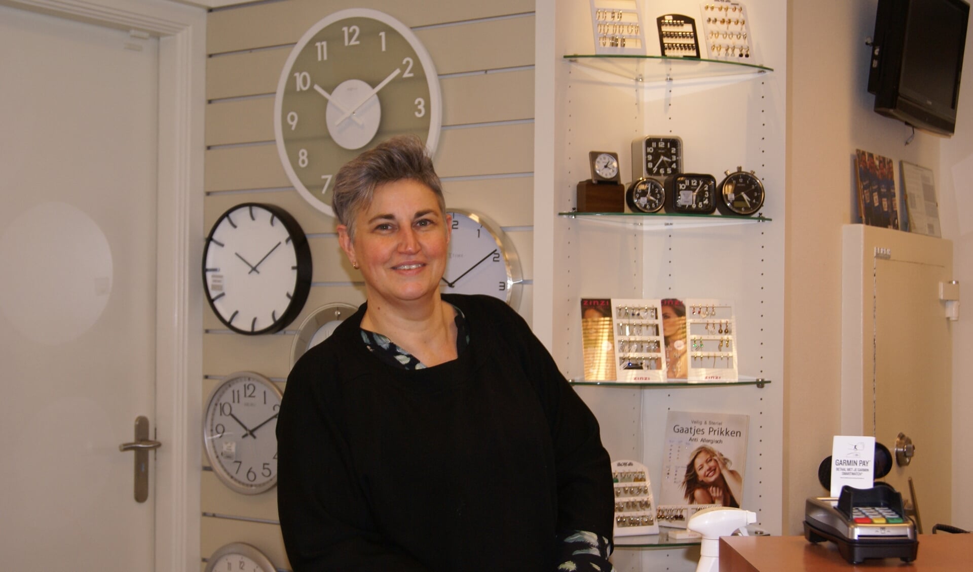 Karin Meerdink in haar winkel. Foto: Eva Schipper