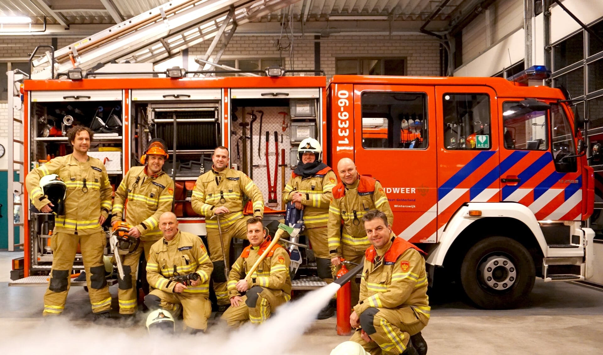 Brandweer Winterswijk kan nieuwe vrijwilligers gebruiken. Foto: PR Brandweer Winterswijk