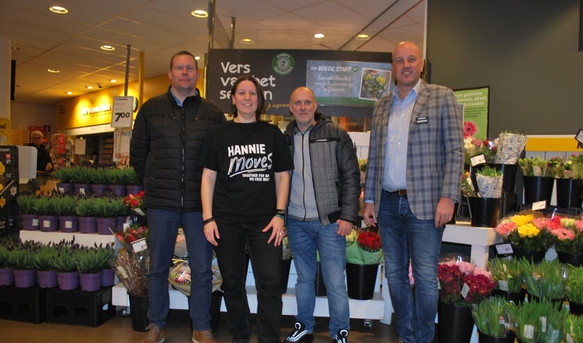 Sander Radstake, Hannie Eggink en Bas Tieben zamelen geld in voor MSfonds. Foto: Margreet Nusselder