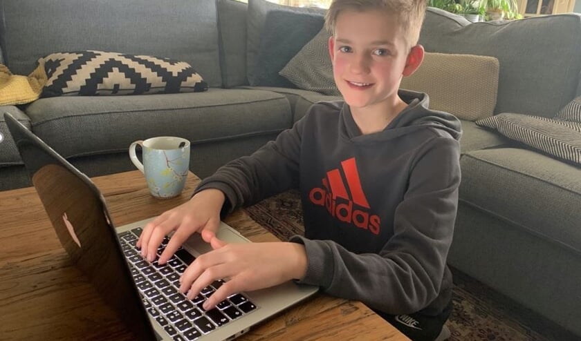 Siem Ardon aan het werk. Foto: Sonja Grooters