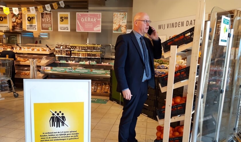 Deurbeleid bij Jumbo. Foto: PR