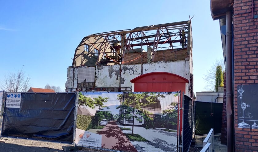 De voormalige maalderij wordt verbouwd tot appartementen. Foto; Rob Stevens