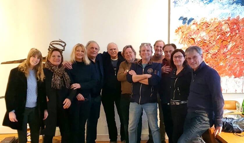 In januari bezocht een afvaardiging van KiK Jan en Babette Cremer aan de Keizersgracht in Amsterdam. Foto: archief Achterhoek Nieuws