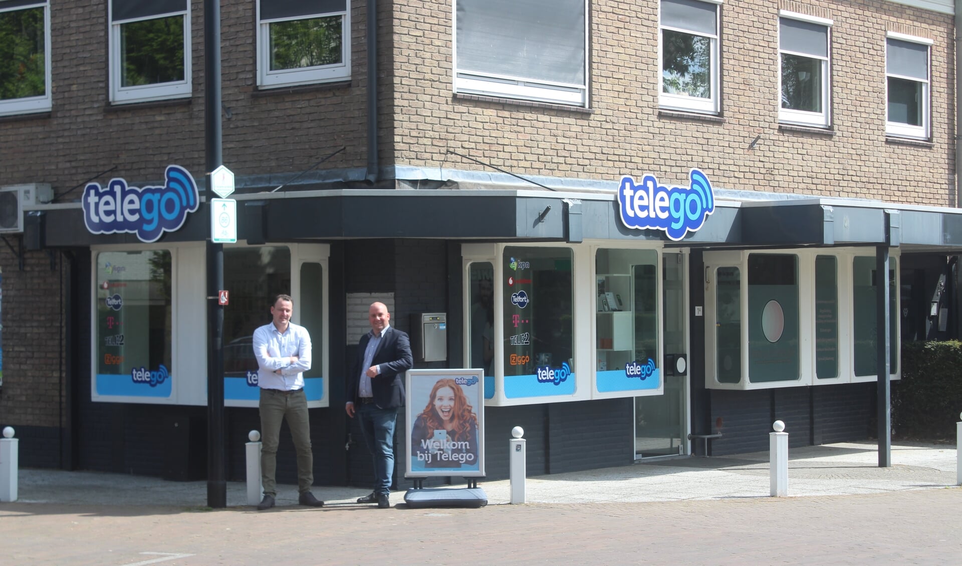 Victor Tegelaar (l) en Alexander du Buisson van Telego. Foto: PR