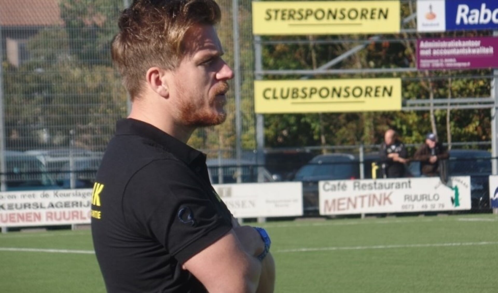 Trainer Wouter Schouten van VV Ruurlo: Foto: PR.  