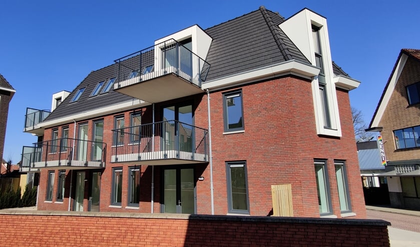 Het nieuwe appartementencomplex aan de Jonenstraat. Foto: PR