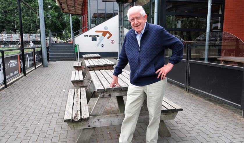 Henk Elshof, aanwezig op zijn tweede thuiskomen: sportpark De Treffer. Foto: Theo Huijskes