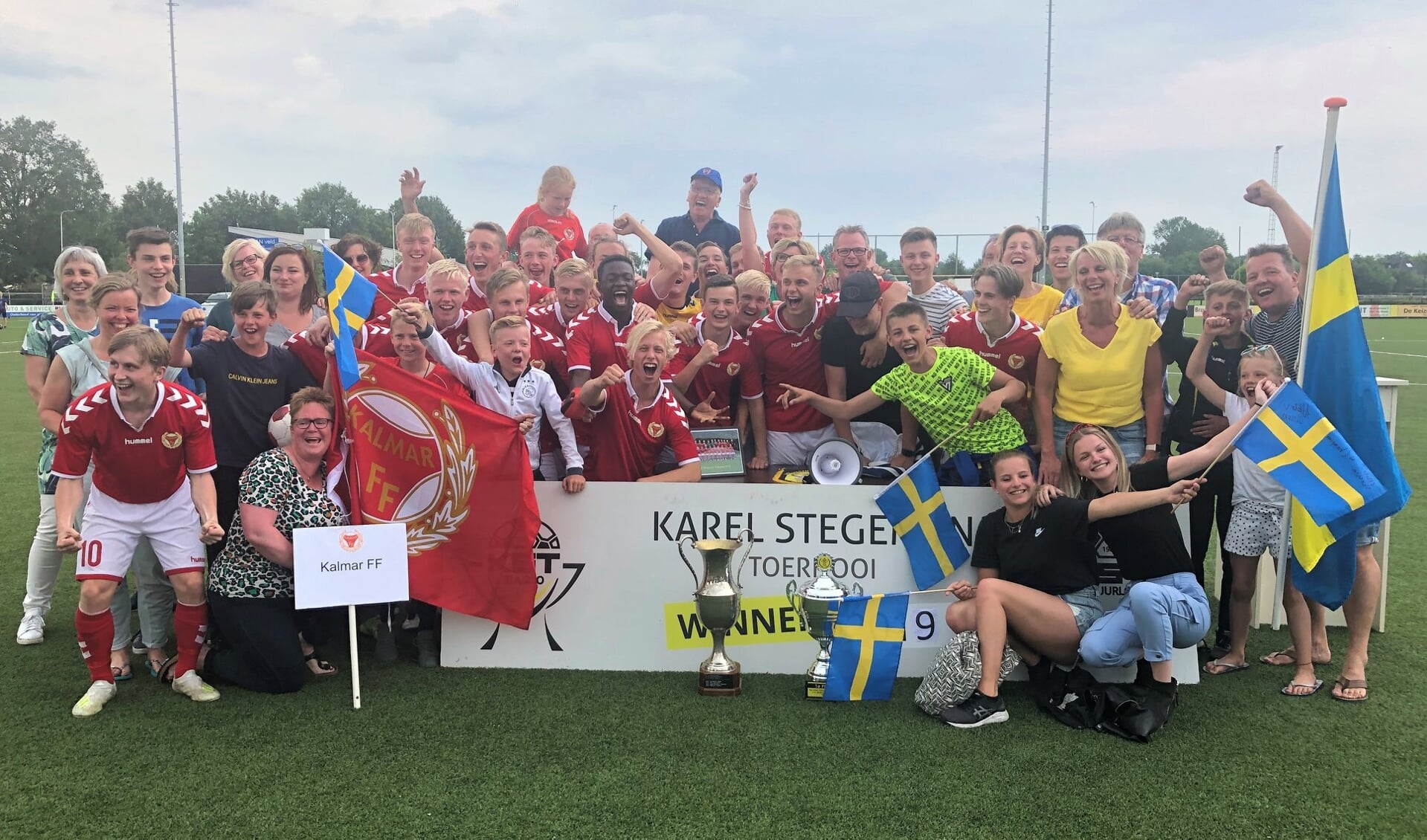 De winnaar van het toernooi in 2018 en 2019 Kalmar FF uit Zweden heeft toegezegd volgend jaar weer van de  partij te zijn. Foto: PR