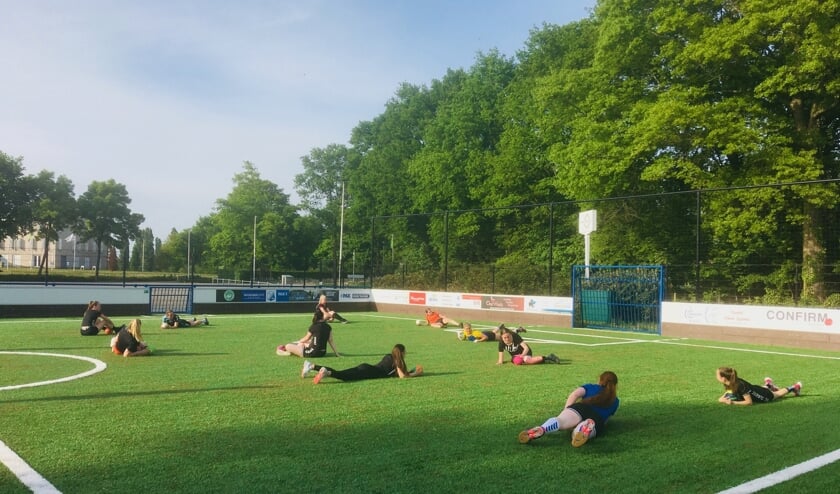 Pannaveld bij PAX is geschikt voor de handbaltraining van SV Quintus. Foto: PR