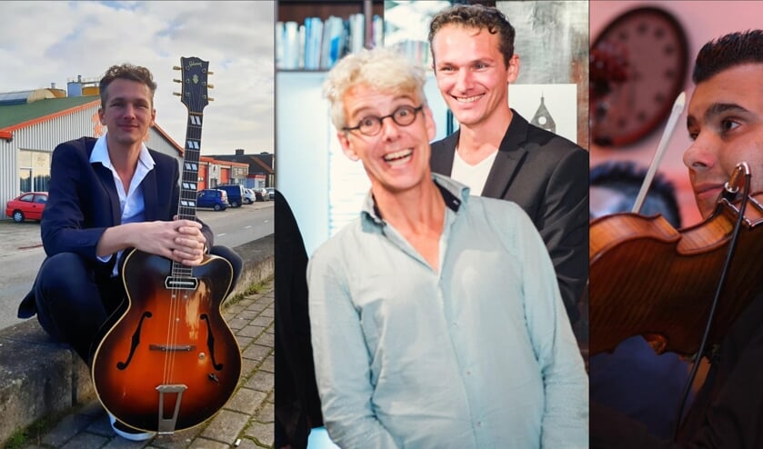 V.l.n.r. Joost Zoeteman, Taeke Stol (voorgrond) en Wattie Rosenberg. Foto's: PR