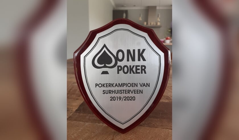 De trofee van Marc Heideman. Foto: PR