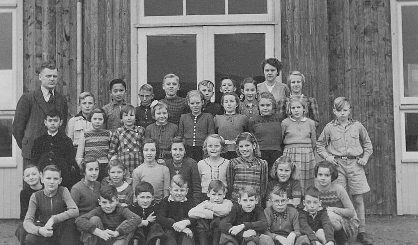 Kinderen in de afgesplitste klas 5 van school 7 in de Arnhemse wijk ten zuiden van de Rijn. Foto: Hans ter Heege
