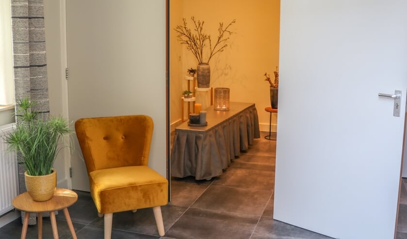 In het Leerhuys bij de Lambertikerk in Zelhem is een 'opbaarruimte' gerealiseerd. Foto: PR