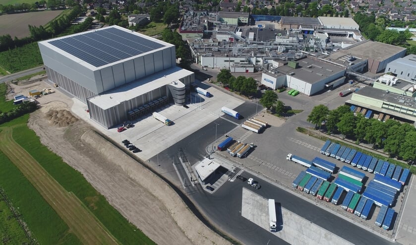 <p>Bovenaanzicht van het Aviko vrieshuis. Foto: Aviko</p>