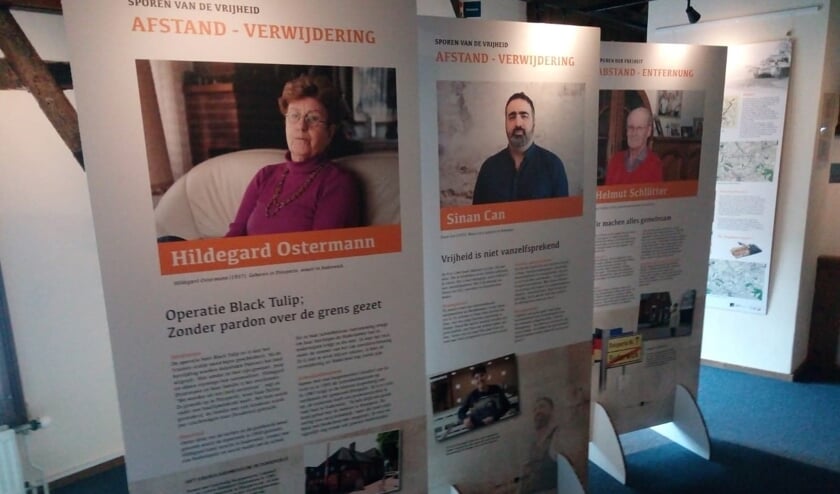 Een impressie van de expositie 'Sporen van de Vrijheid'. Foto: Berna Bonekamp