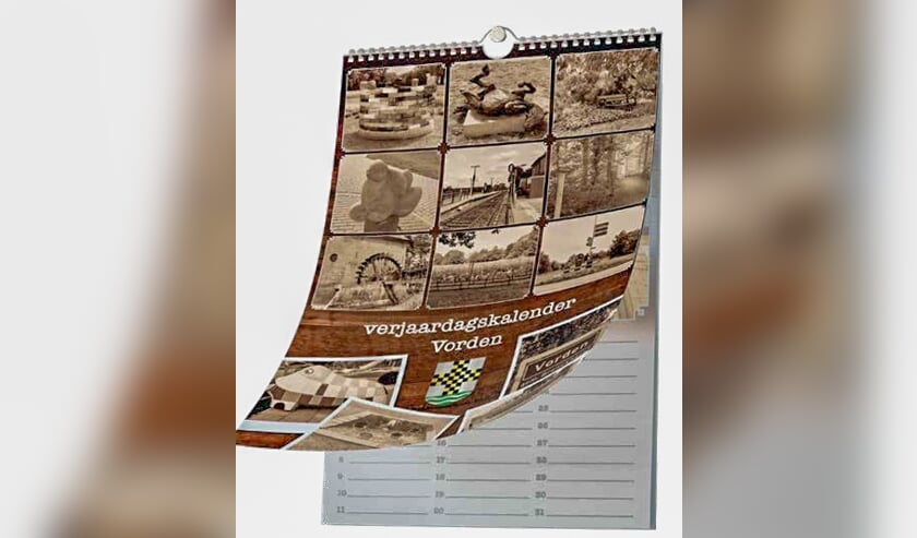 De jaarkalender van het Vorden van nu. Foto: PR