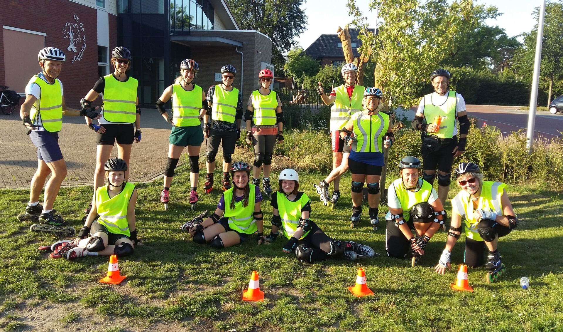 Deze zomer buitenskeeleren voor 13-plussers en nu ook lessen volwassenen. Foto: PR