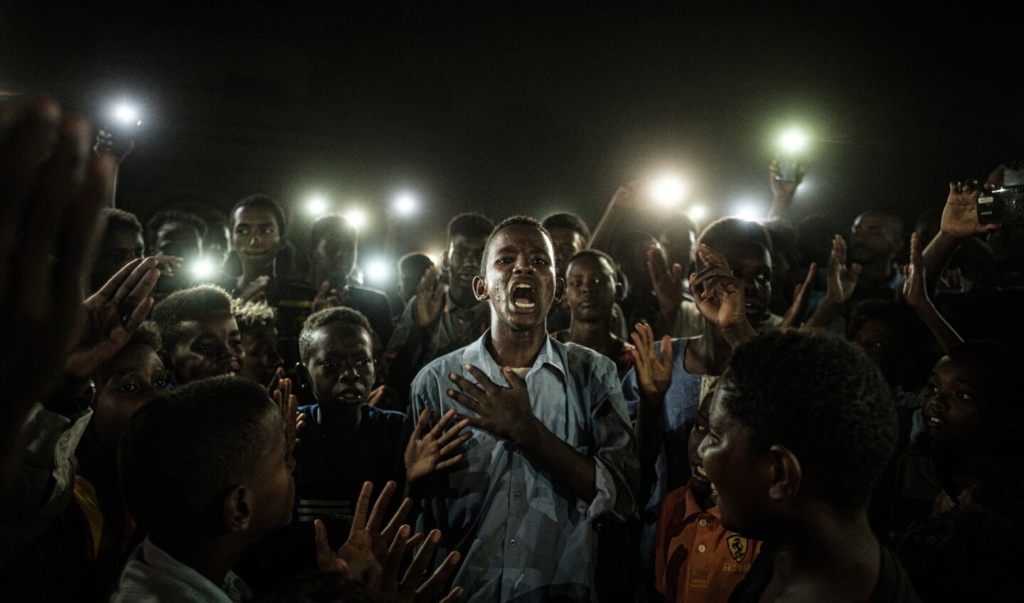 World Press Photo 2020: Straight Voices, in Soedan. Foto: Yasuyoshi Chiba, AFP 