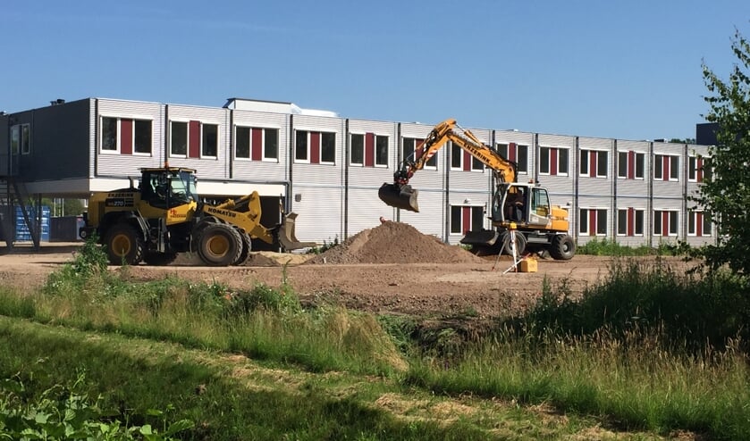 Het tijdelijke woonzorgcentrum in wijk Flierbeek. Foto: PR Careaz