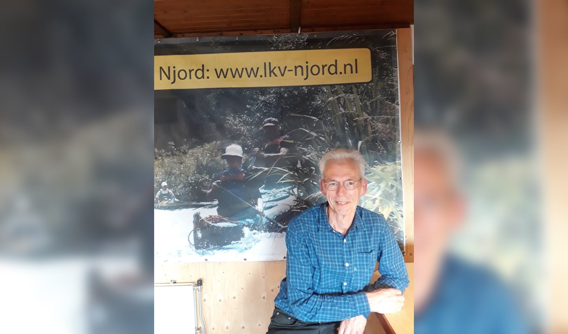Henk Groeneveld is voorzitter van Njord. Foto: Marieke Post