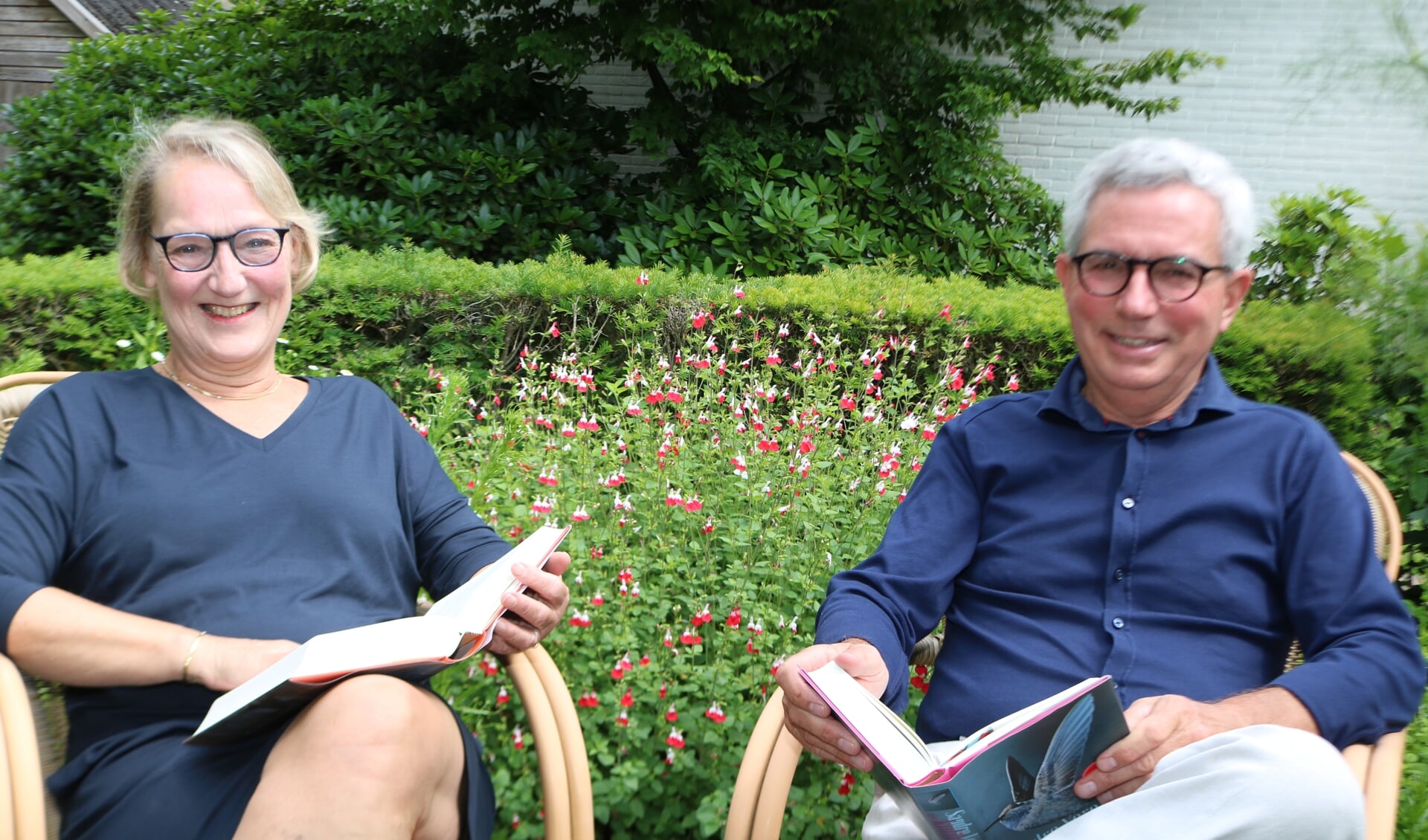 Tilly Jagerman en Jeroen Mud hebben straks meer tijd om te gaan lezen. Foto: Arjen Dieperink