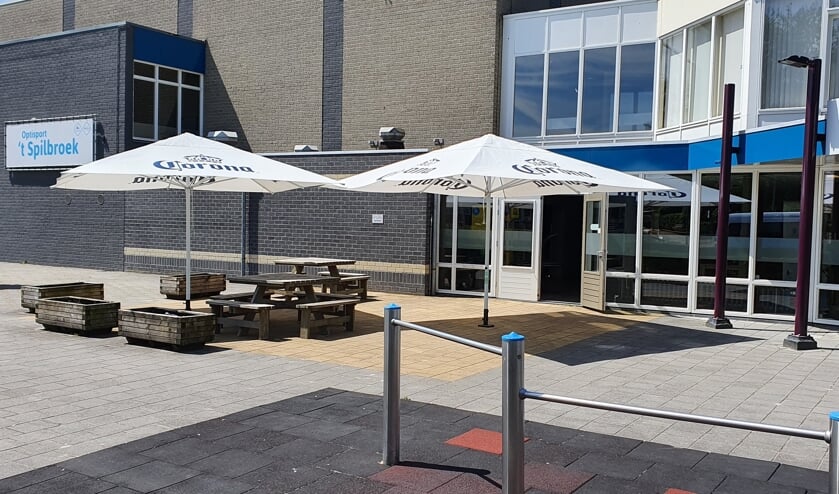 Het terras van 't Spilbroek. Foto: Rob Weeber