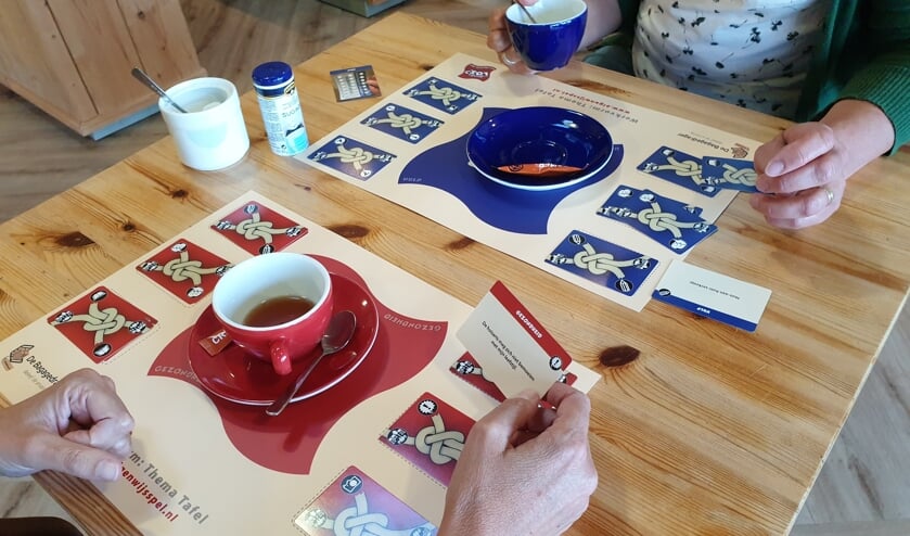 Thematafel van het Eigenwijs-spel. Foto: PR