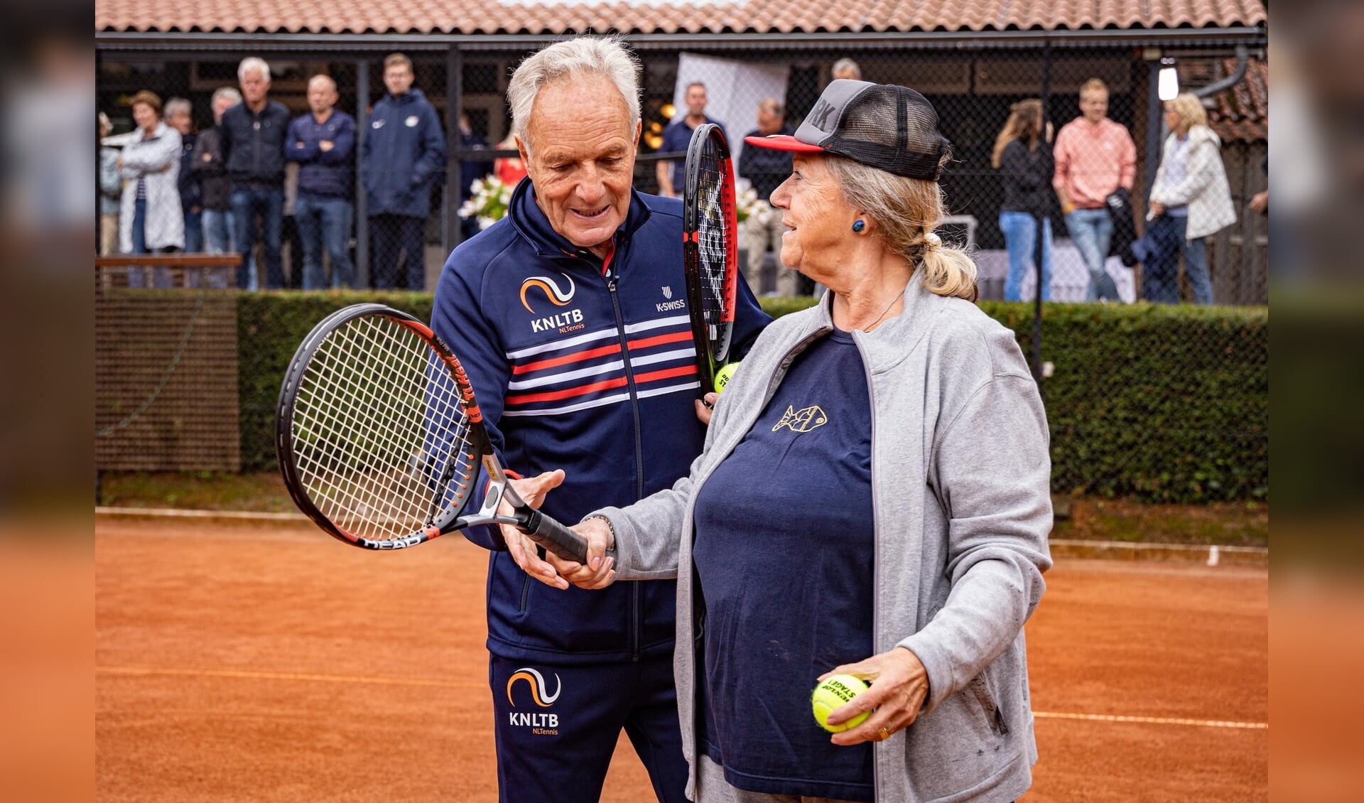 Bij ABTC De Wildbaan is ook  een clinic OldStars-tennis. Foto: PR