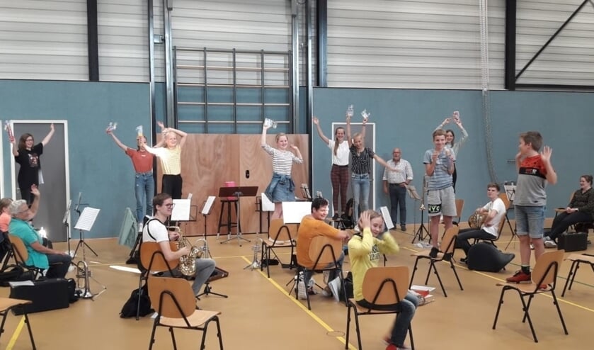 Crescendo is trots op de geslaagden. Foto: PR