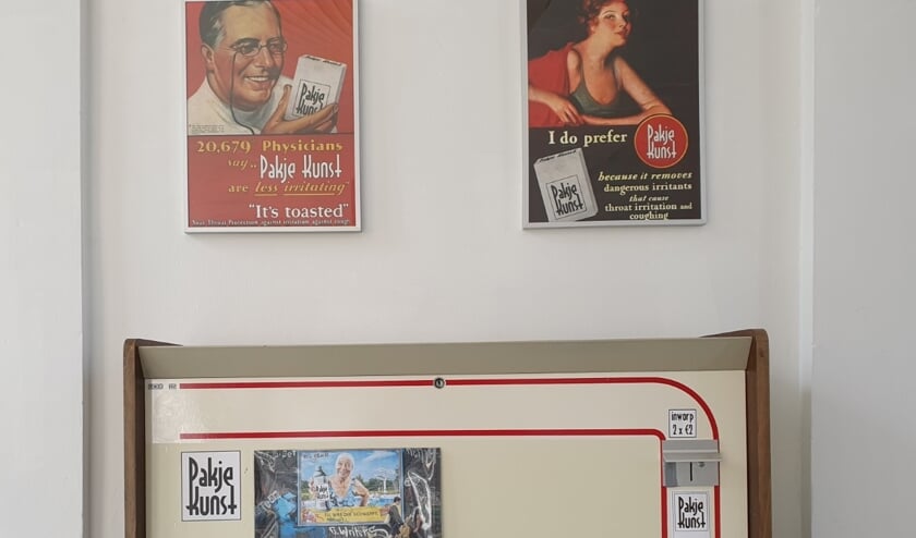 Pakje Kunst automaat in Dat Bolwerck. Foto: Petra Bennis