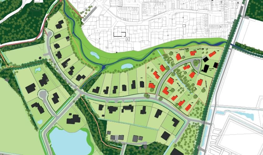 Mogelijk invullingLandgoed Eelink Noord. Bron illustratie: gemeente Winterswijk