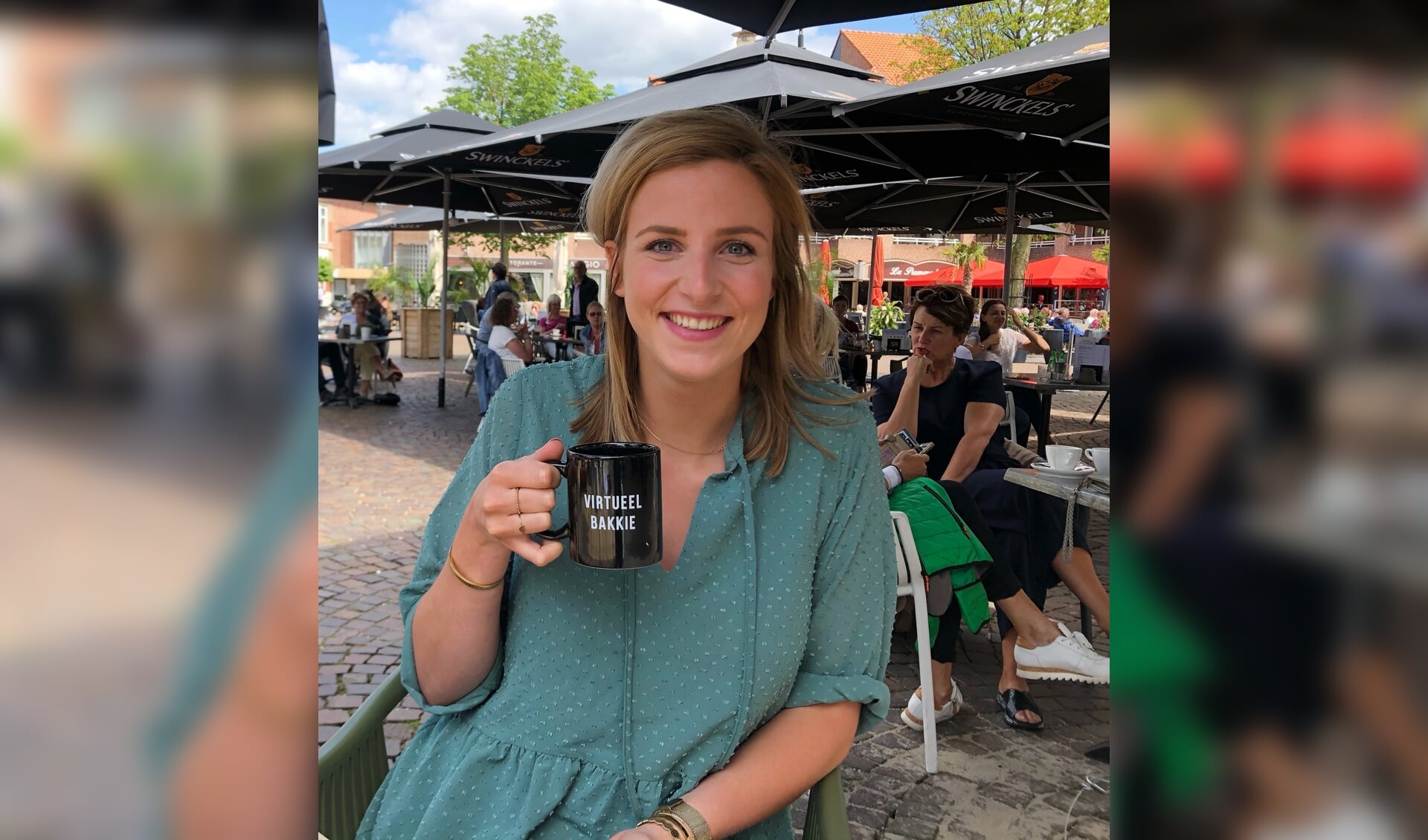 Lisanne Halleriet: “Voorlopig ben ik nog niet vertrokken uit de Achterhoek. Ik vind het fijn wonen in Winterswijk en heb het goed naar mijn zin!” Foto; Han van de Laar