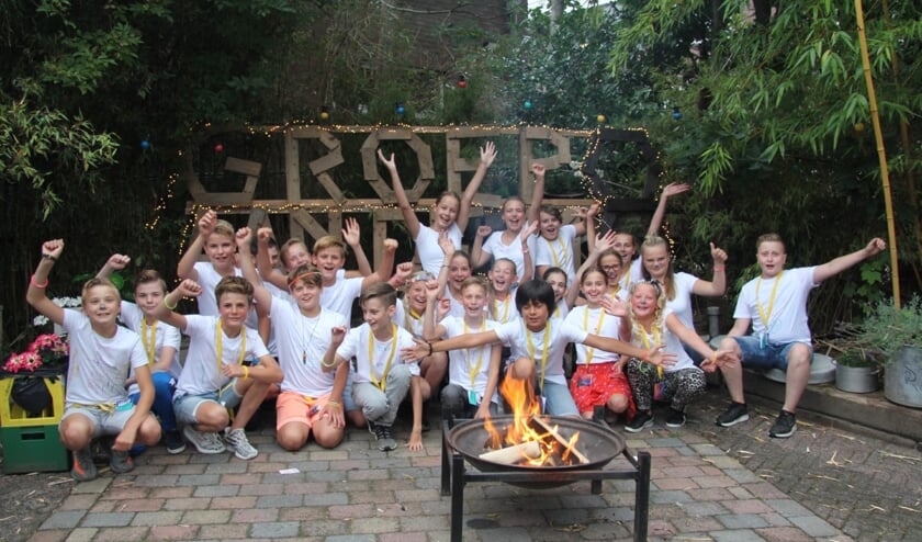 Groep 8 van OBS De Slinger beleefde een mooie afscheidsavond. Foto: PR