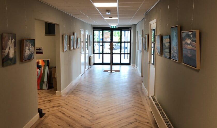 Kunstwerken sieren de muren van De Kei. Foto: PR