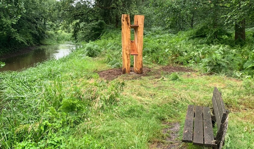 Info-object bij Weustenenks-vonder. Foto: Willemijn Colenbrander