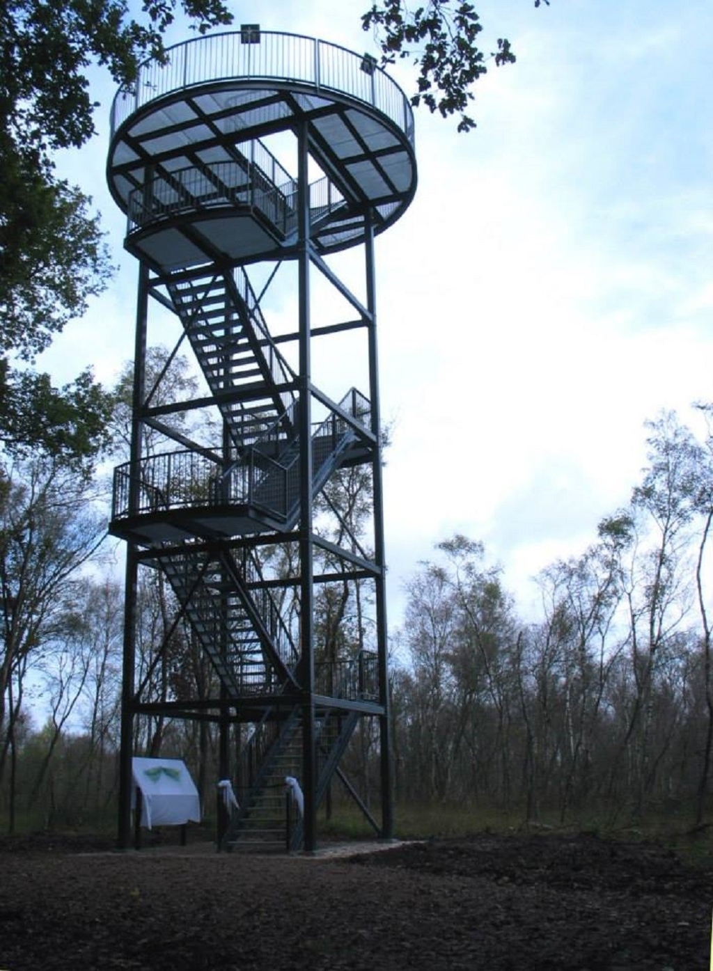 De uitkijktoren in het Vragenderveen. Foto: PR Marke Vragenderveen