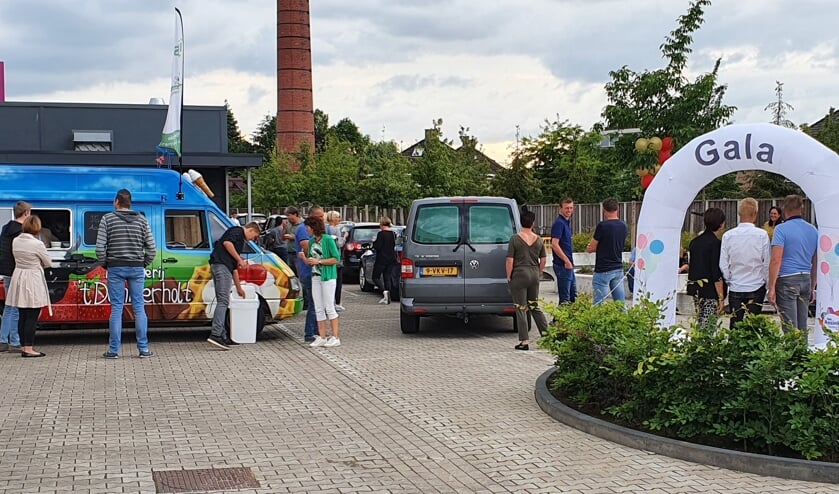 De 'diplomawasstraat' in. Foto: Rob Weeber