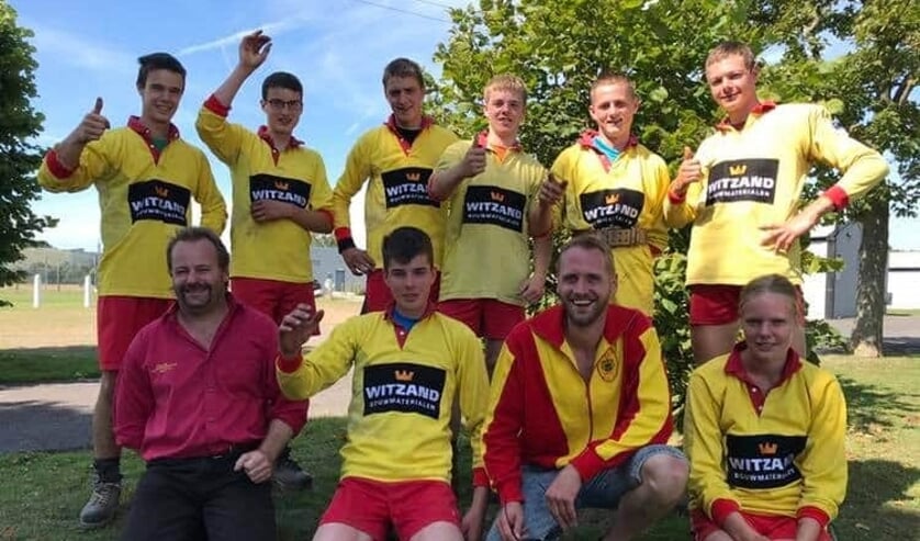 Het jeugdteam van TTV Heurne. Foto: TTV