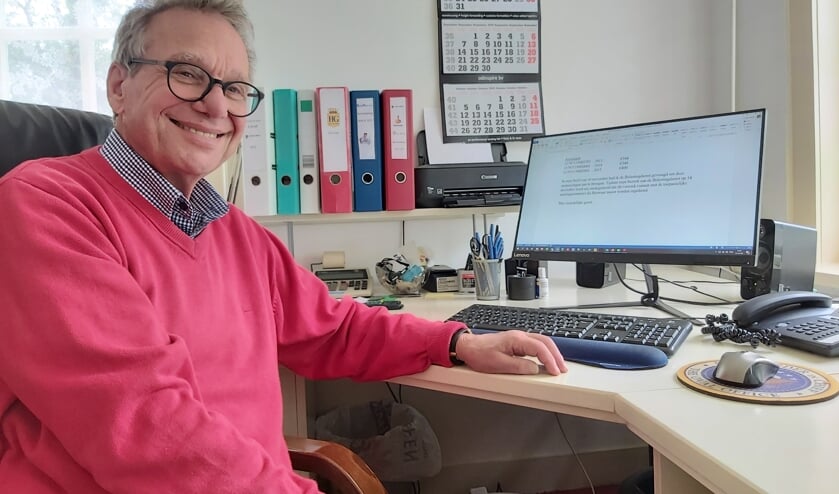 George Udcoff doet vrijwilligerswerk voor meerdere organisaties. Foto: Ria Elstgeest