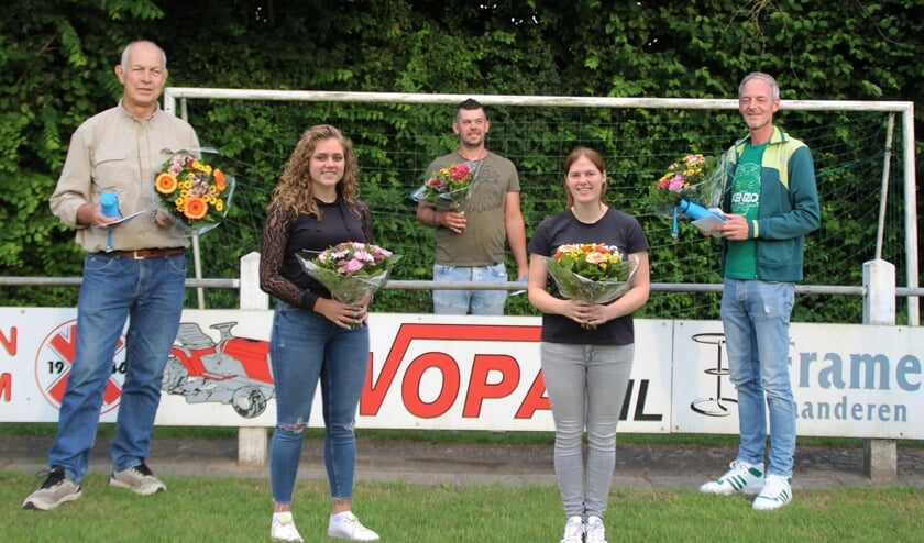 Op de foto v.l.n.r. Bennie Lankveld, Rianne Boschker, Bart Bokstart, Loes Klein Goldewijk en Sander Cancian. Foto: PR HMC’17